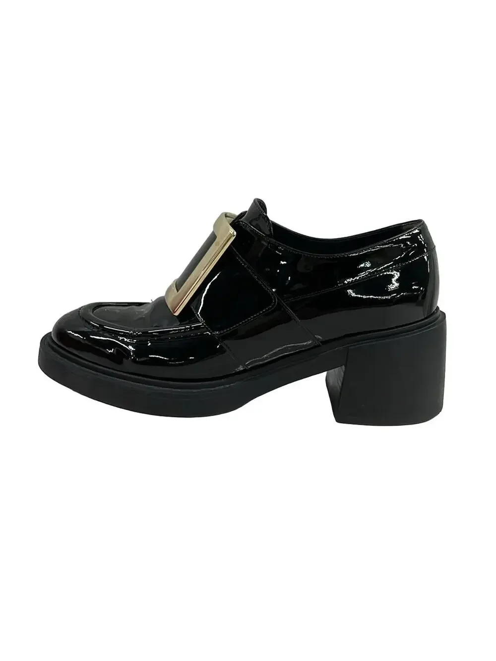 Roger Vivier Black Patent Leather #289491R56B